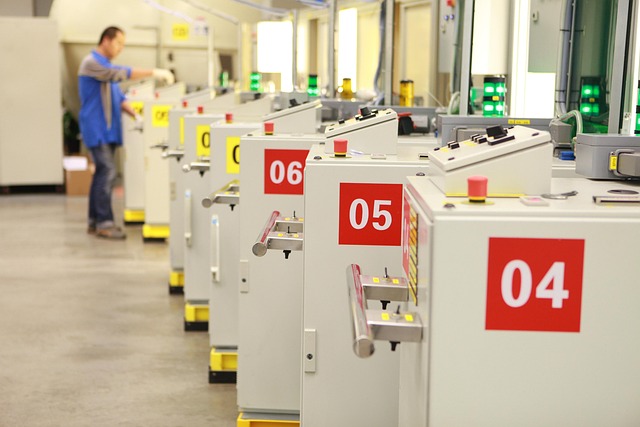 servisní činnost ve výrobě